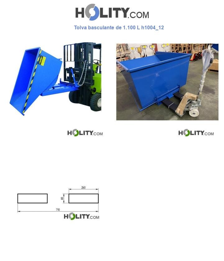 Tolva basculante de 1.100 L h1004_12
