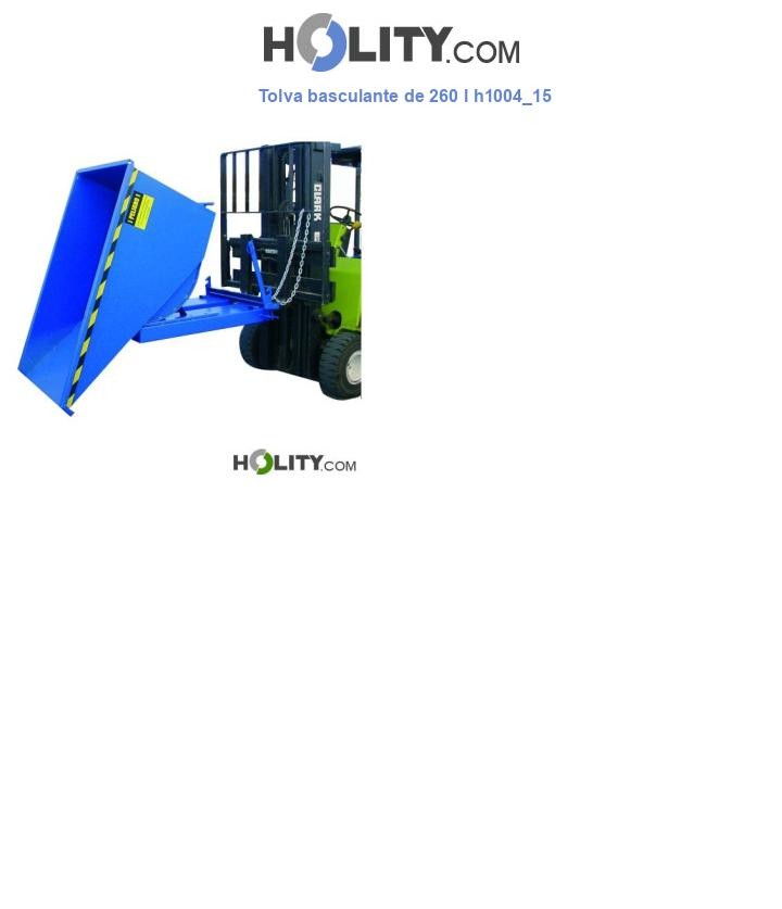 Tolva basculante de 260 l h1004_15
