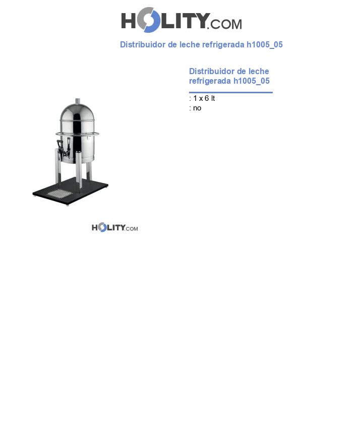 Distribuidor de leche refrigerada h1005_05