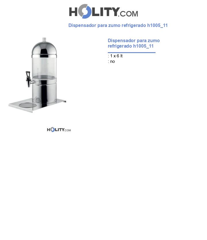 Dispensador para zumo refrigerado h1005_11