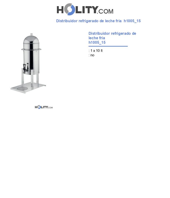Distribuidor refrigerado de leche fría  h1005_15