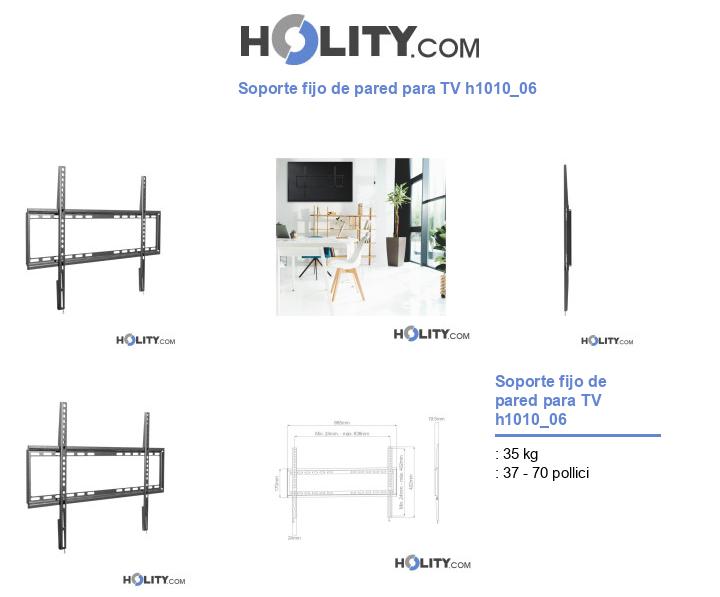 Soporte fijo de pared para TV h1010_06