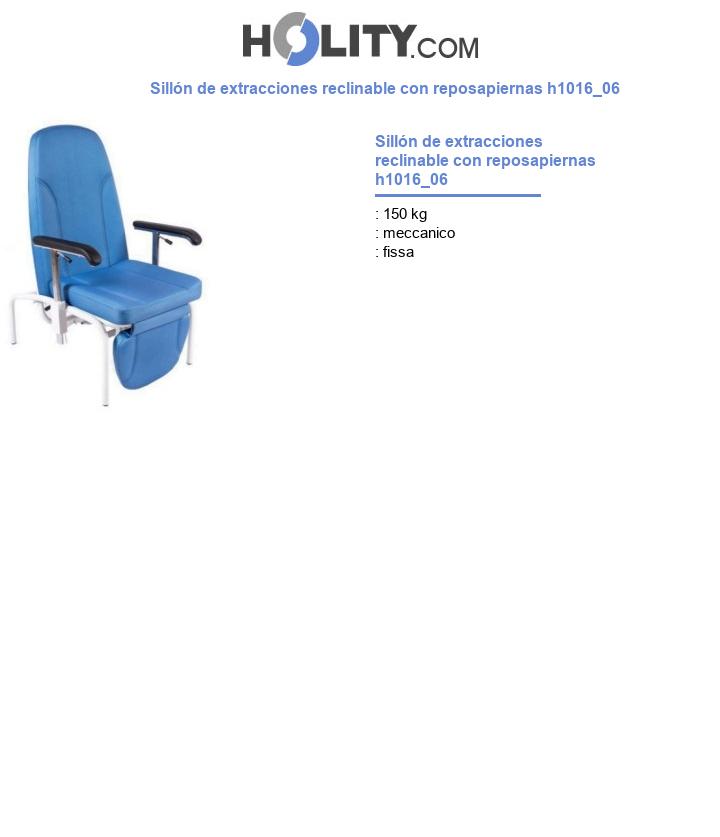 Sillón de extracciones reclinable con reposapiernas h1016_06