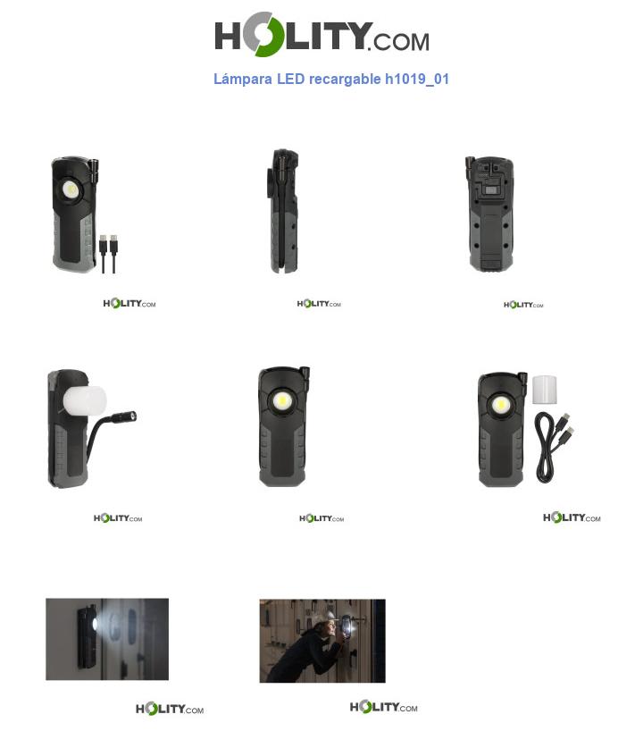 Lámpara LED recargable h1019_01
