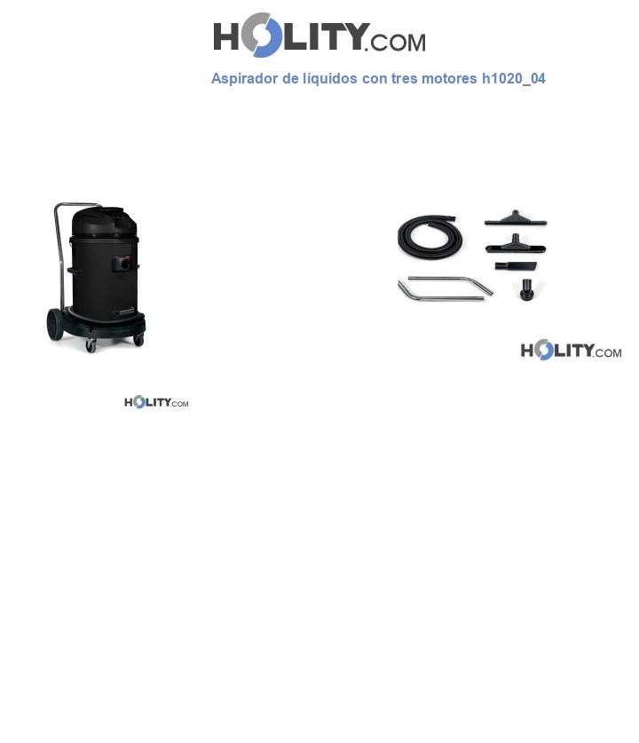Aspirador de líquidos con tres motores h1020_04