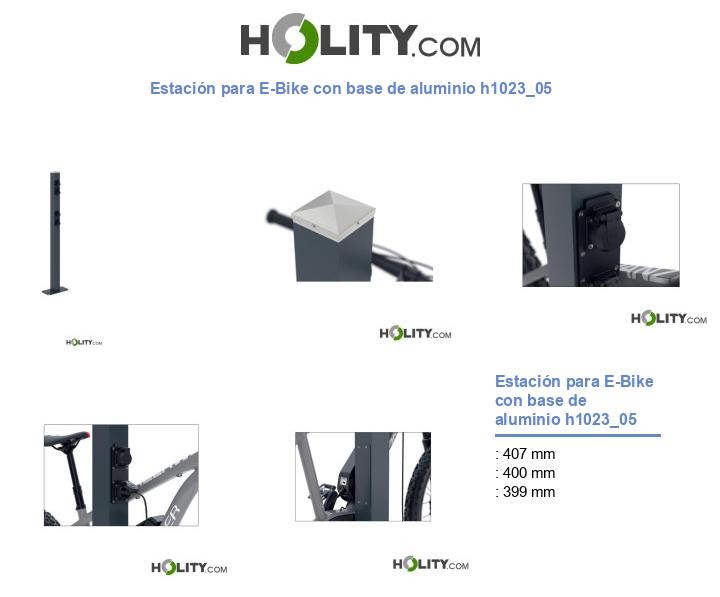 Estación para E-Bike con base de aluminio h1023_05