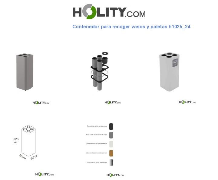 Contenedor para recoger vasos y paletas h1025_24