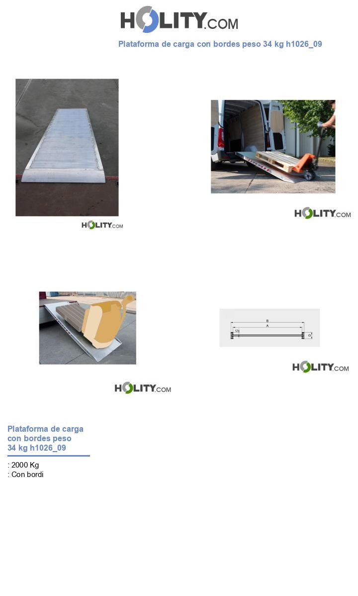 Plataforma de carga con bordes peso 34 kg h1026_09