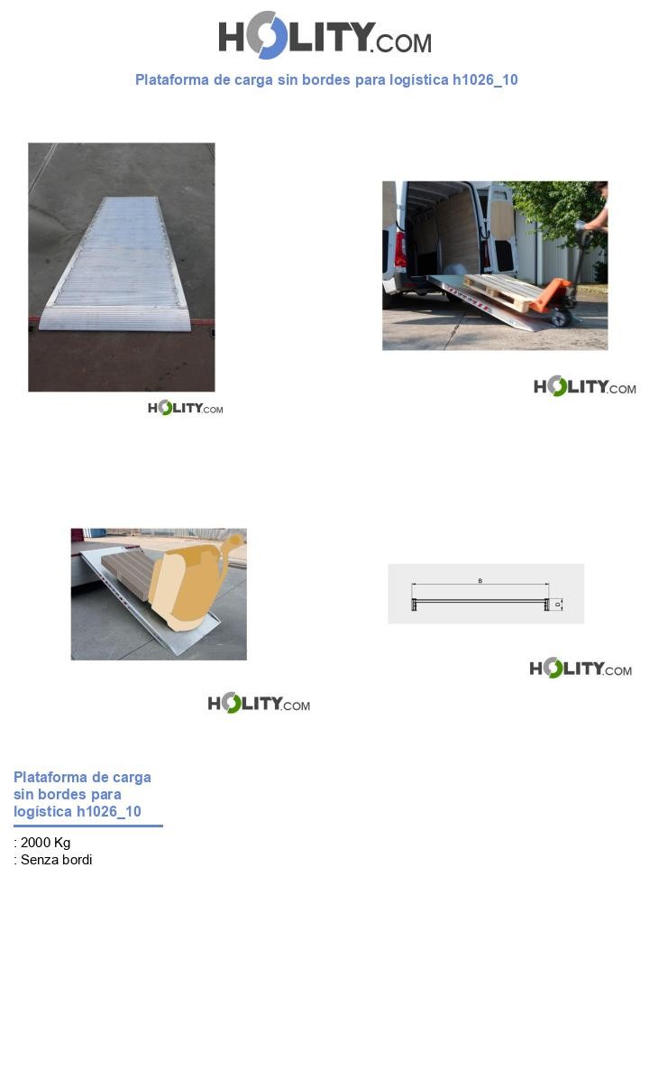 Plataforma de carga sin bordes para logística h1026_10