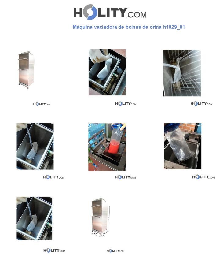 Máquina vaciadora de bolsas de orina h1029_01