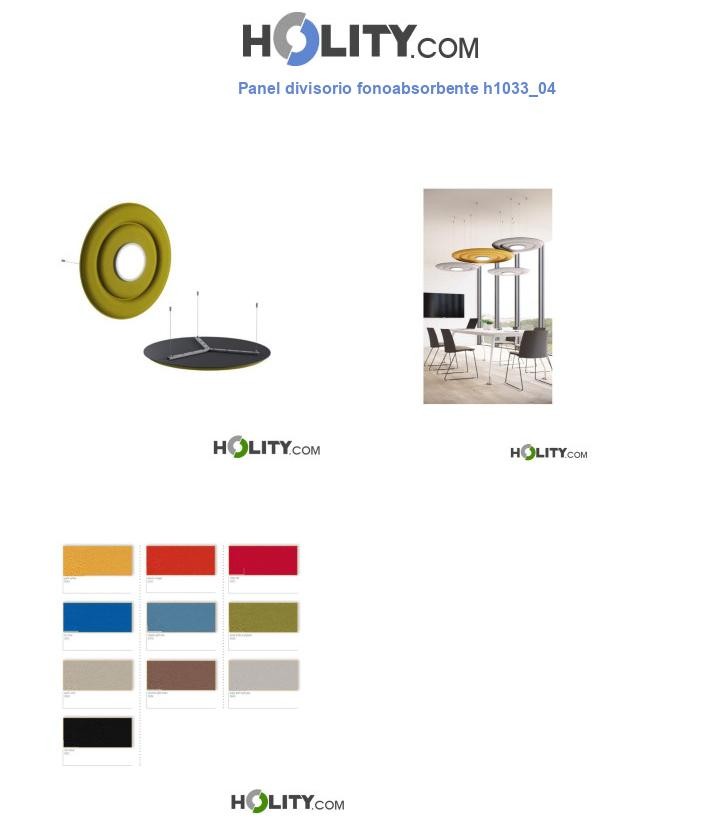 Panel divisorio fonoabsorbente h1033_04