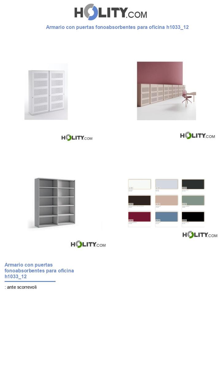 Armario con puertas fonoabsorbentes para oficina h1033_12