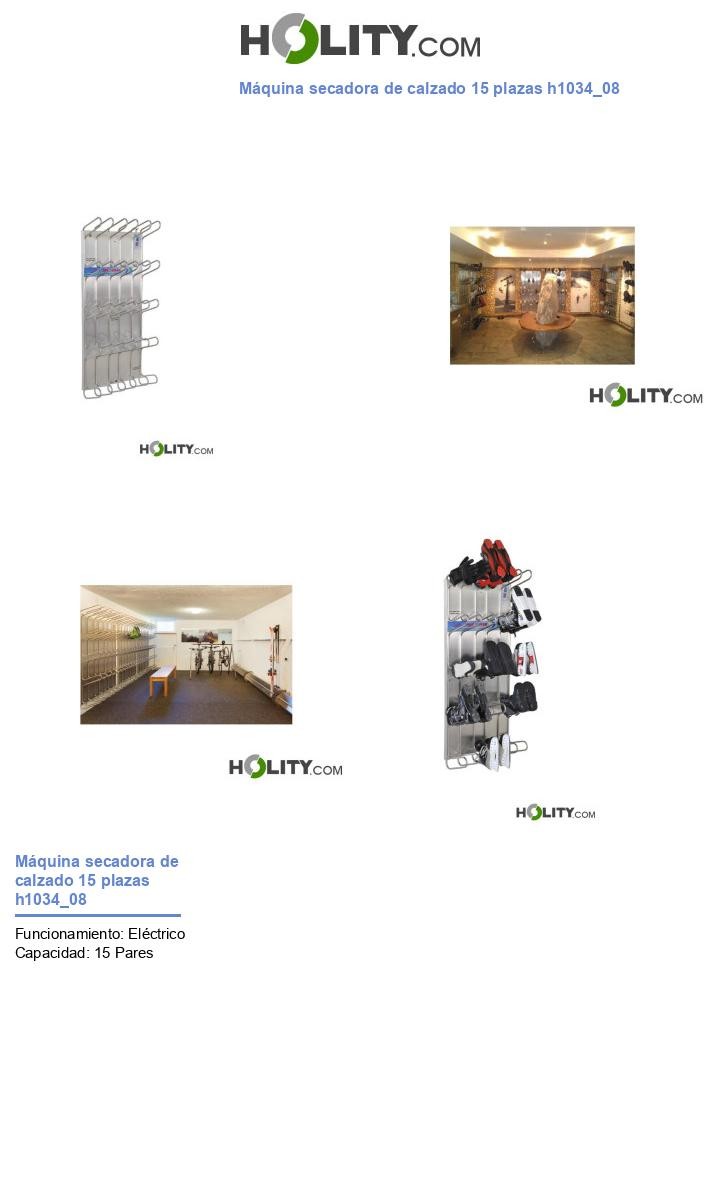Máquina secadora de calzado 15 plazas h1034_08