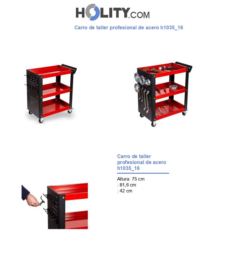Carro de taller profesional de acero h1035_16
