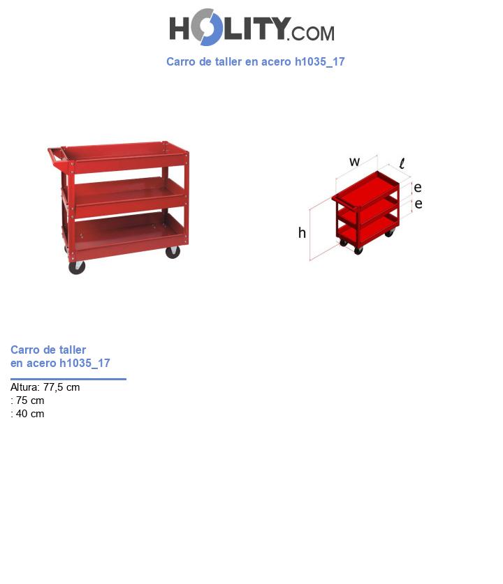 Carro de taller en acero h1035_17