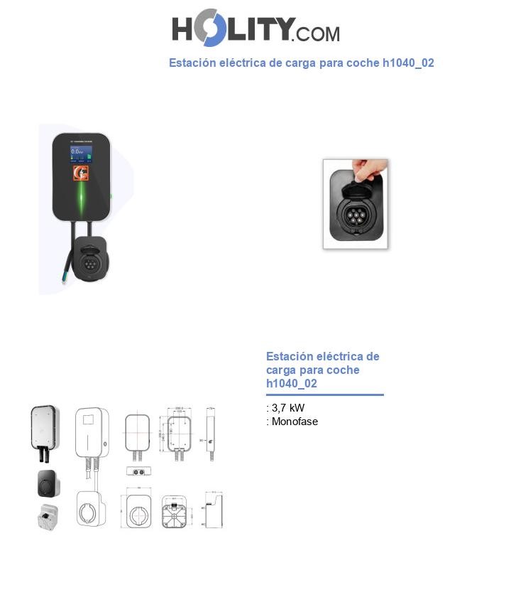 Estación eléctrica de carga para coche h1040_02