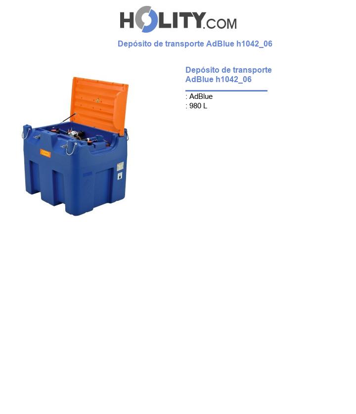 Depósito de transporte AdBlue h1042_06