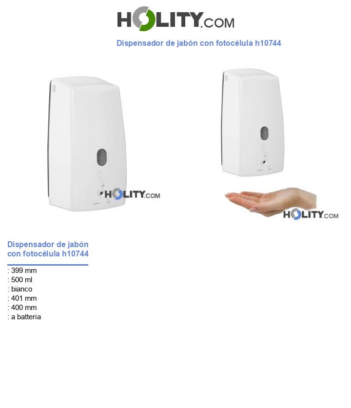 Dispensador de jabón con fotocélula h10744