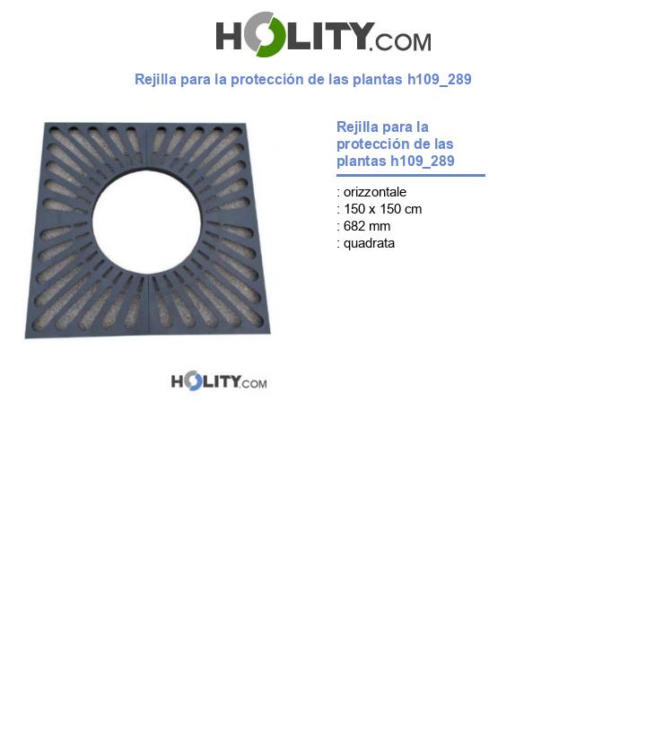 Rejilla para la protección de las plantas h109_289