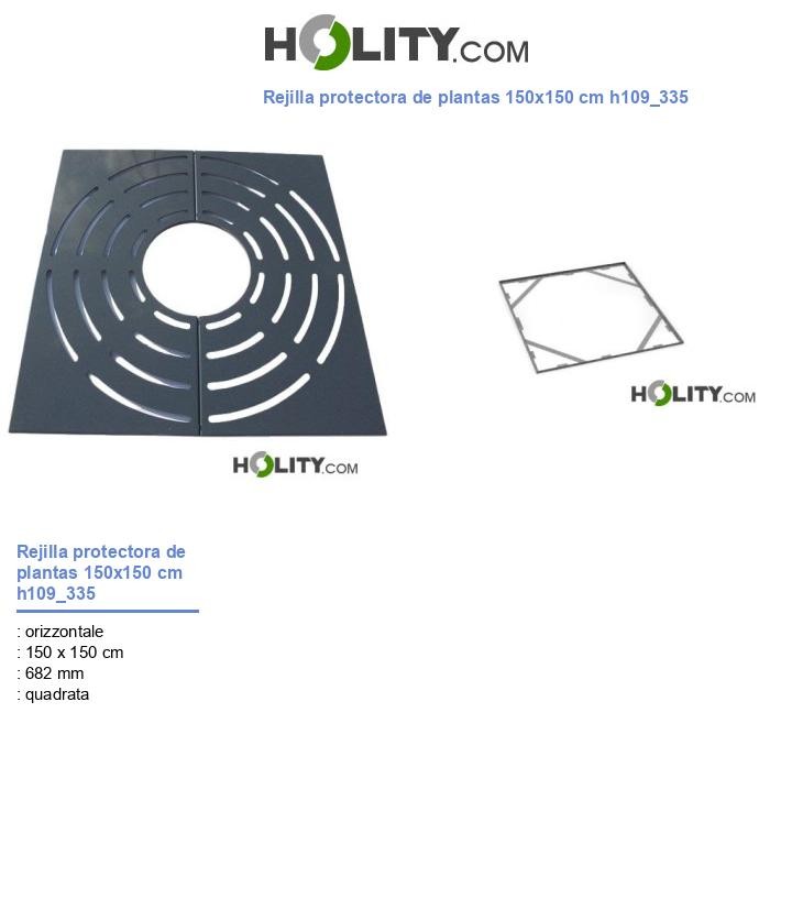 Rejilla protectora de plantas 150x150 cm h109_335