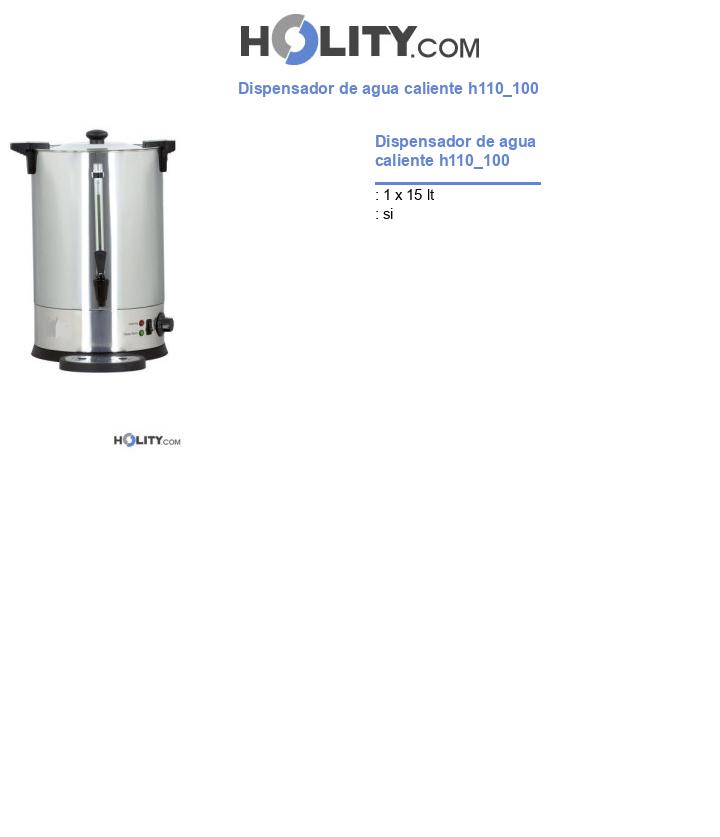 Dispensador de agua caliente h110_100