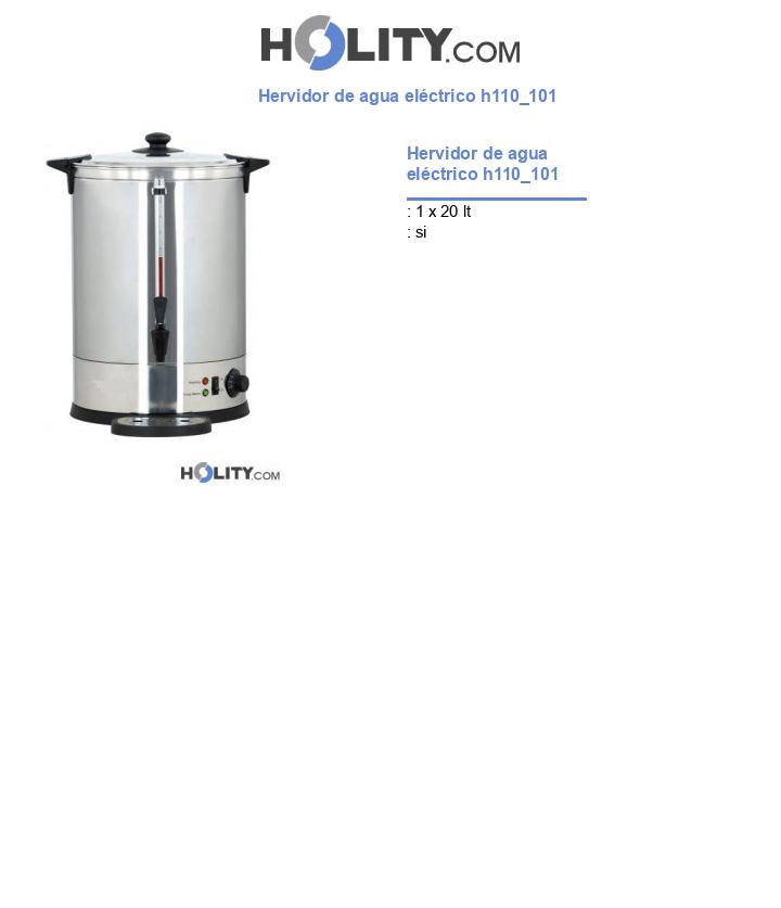 Hervidor de agua eléctrico h110_101