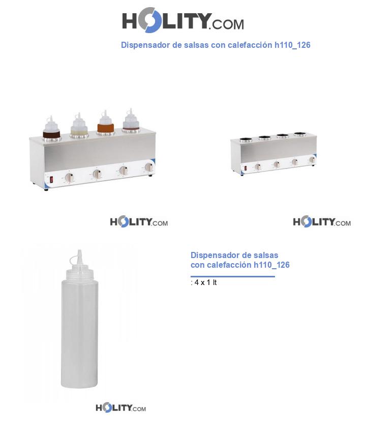 Dispensador de salsas con calefacción h110_126