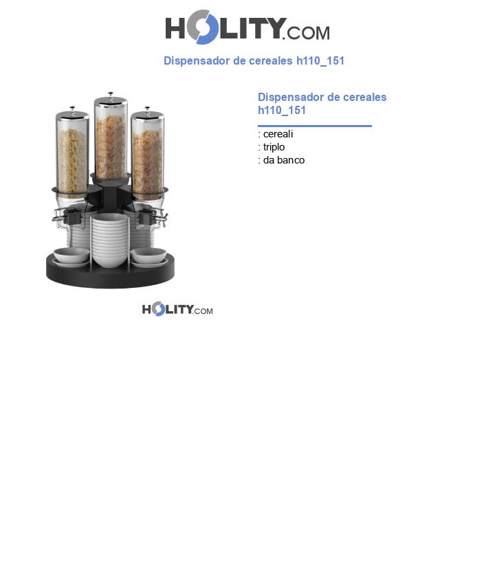 Dispensador de cereales h110_151