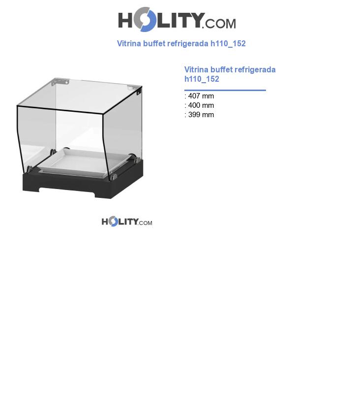 Vitrina buffet refrigerada h110_152