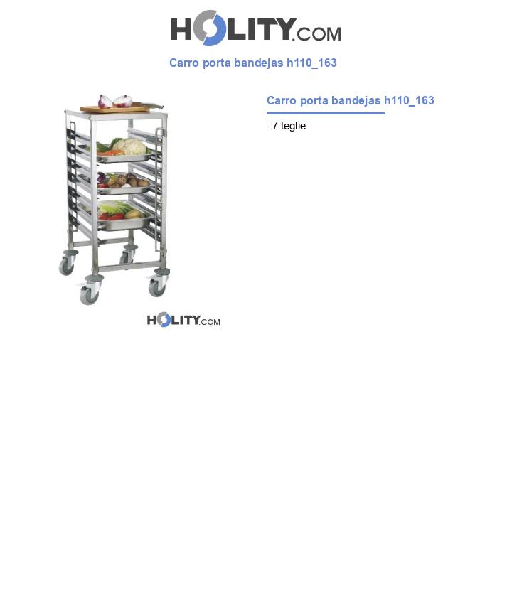 Carro porta bandejas h110_163