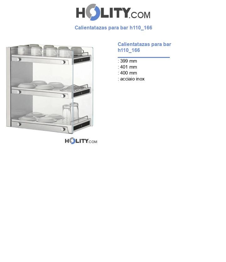 Calientatazas para bar h110_166