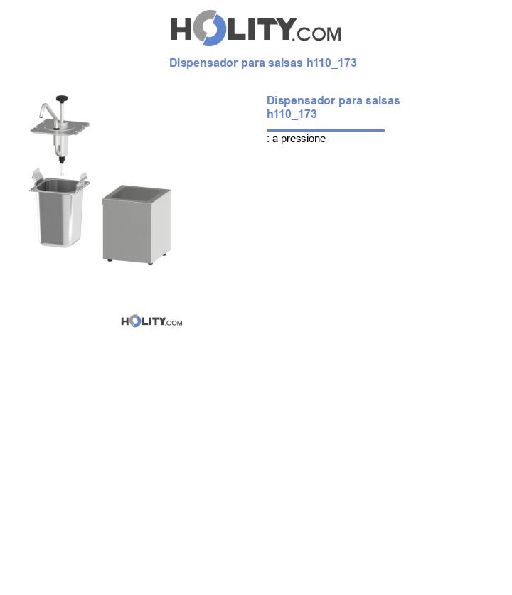 Dispensador para salsas h110_173