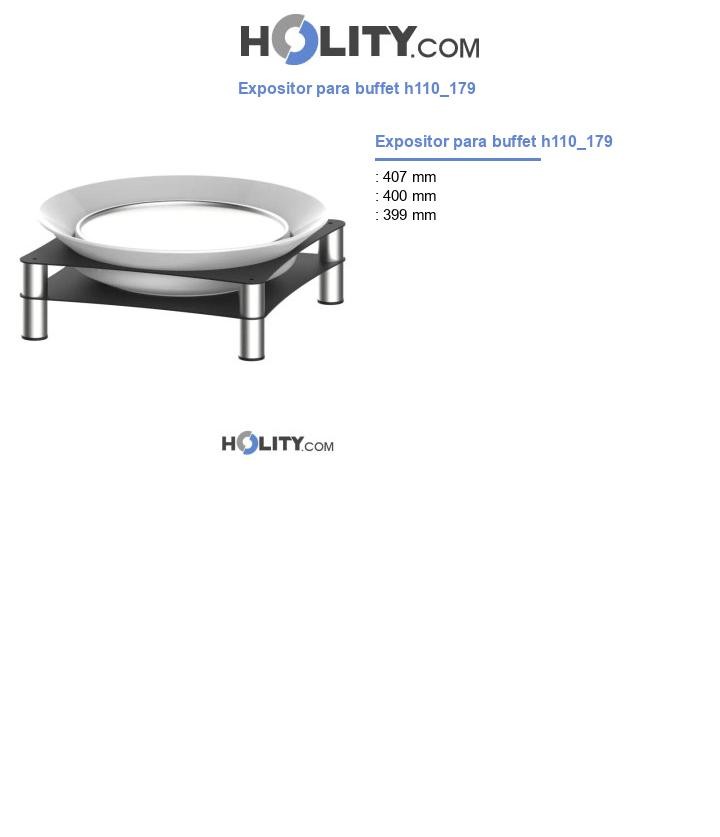 Expositor para buffet h110_179