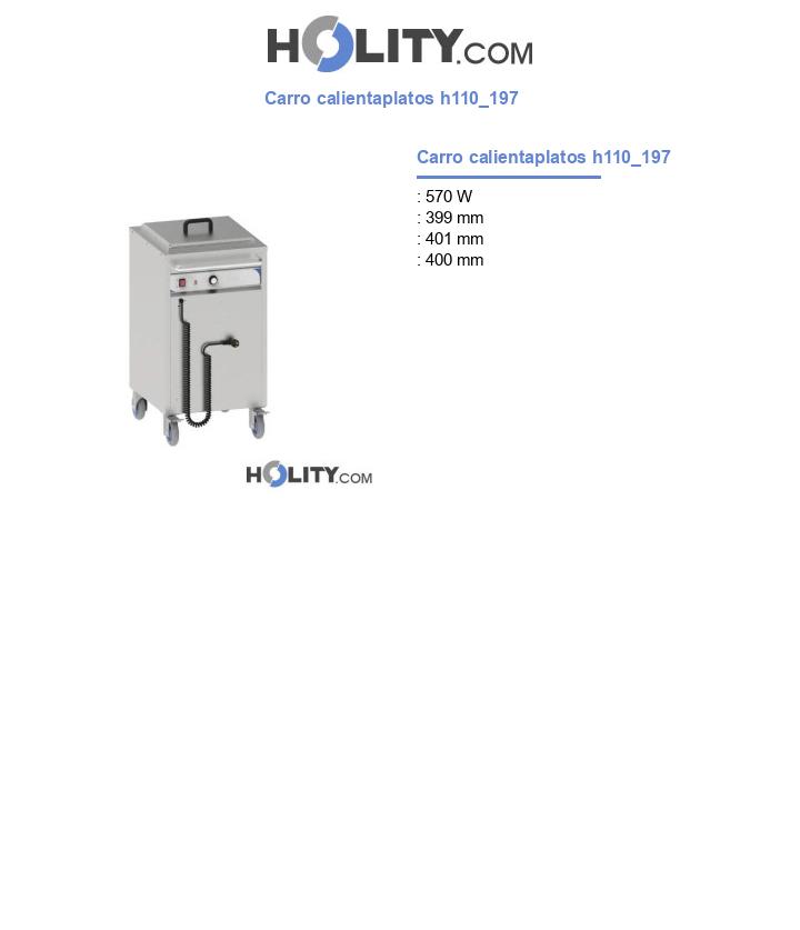 Carro calientaplatos h110_197