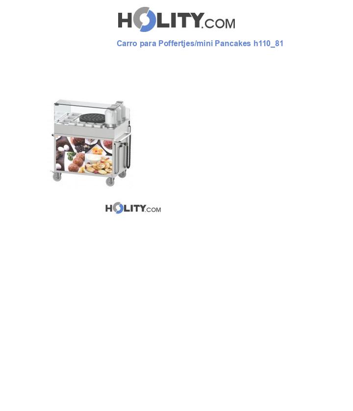 Carro para Poffertjes/mini Pancakes h110_81