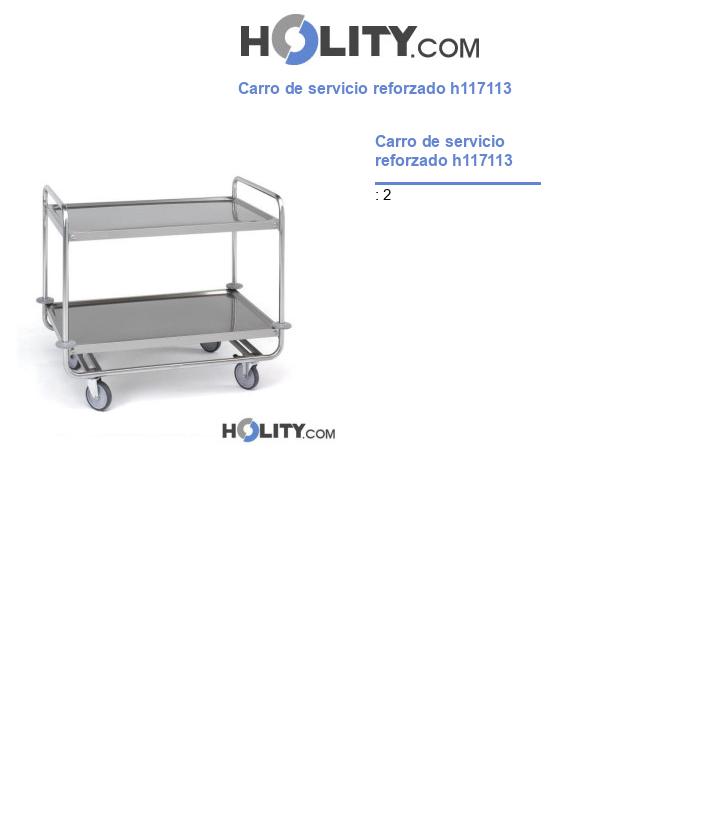 Carro de servicio reforzado h117113