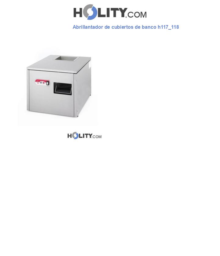 Abrillantador de cubiertos de banco h117_118