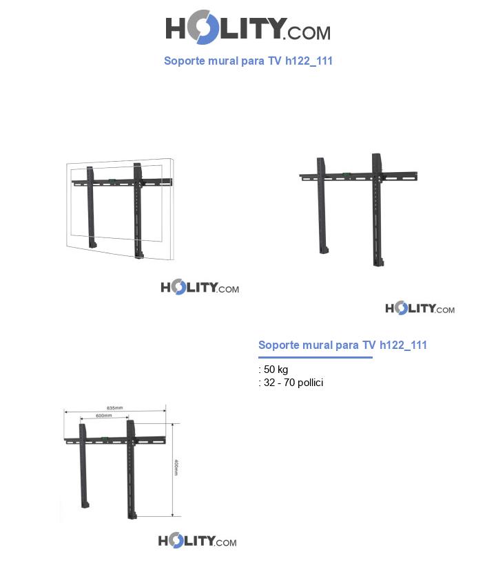 Soporte mural para TV h122_111