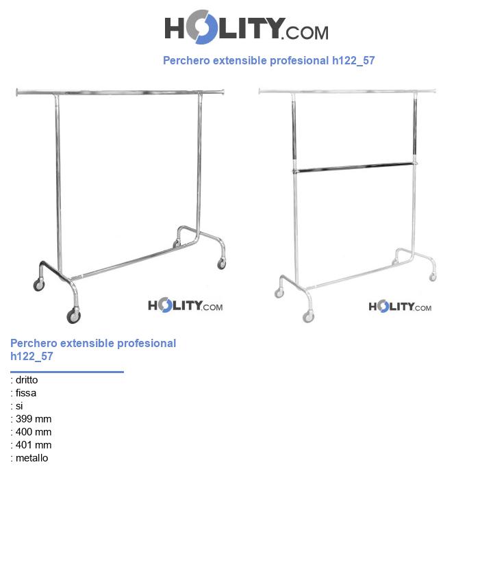 Perchero extensible profesional h122_57