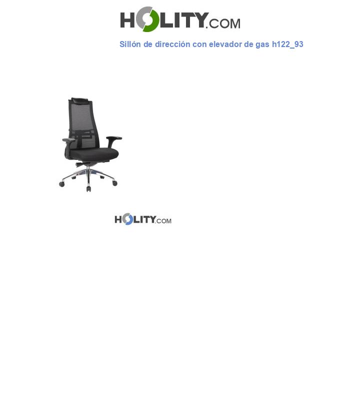 Sillón de dirección con elevador de gas h122_93