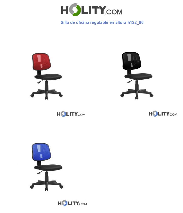 Silla de oficina regulable en altura h122_96