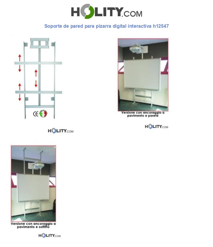 Soporte de pared para pizarra digital interactiva h12547