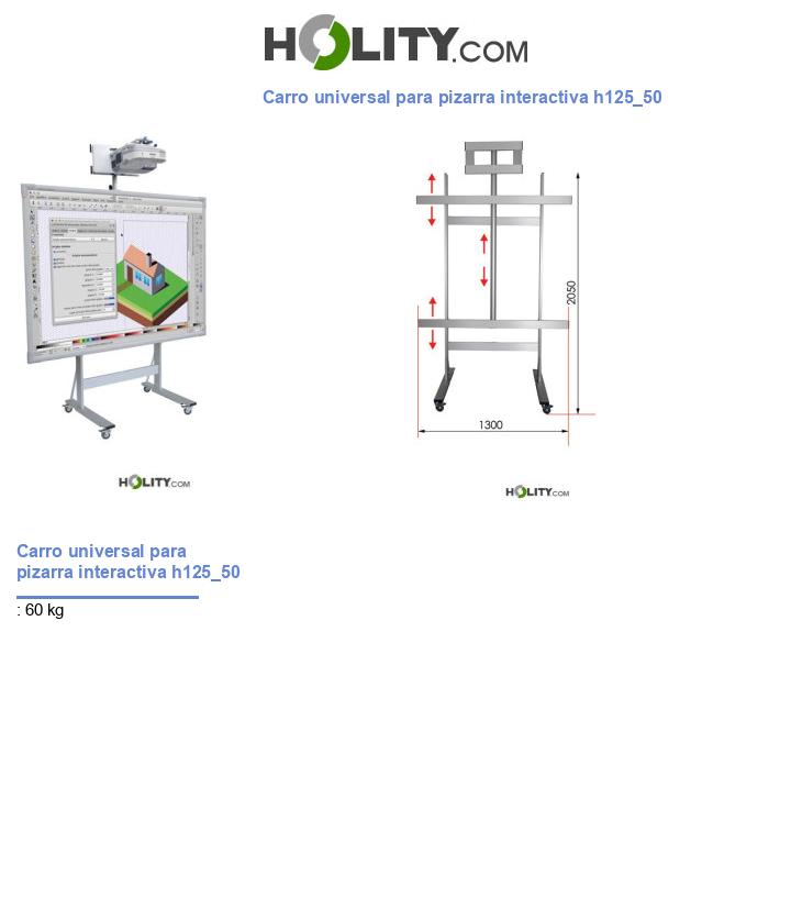 Carro universal para pizarra interactiva h125_50