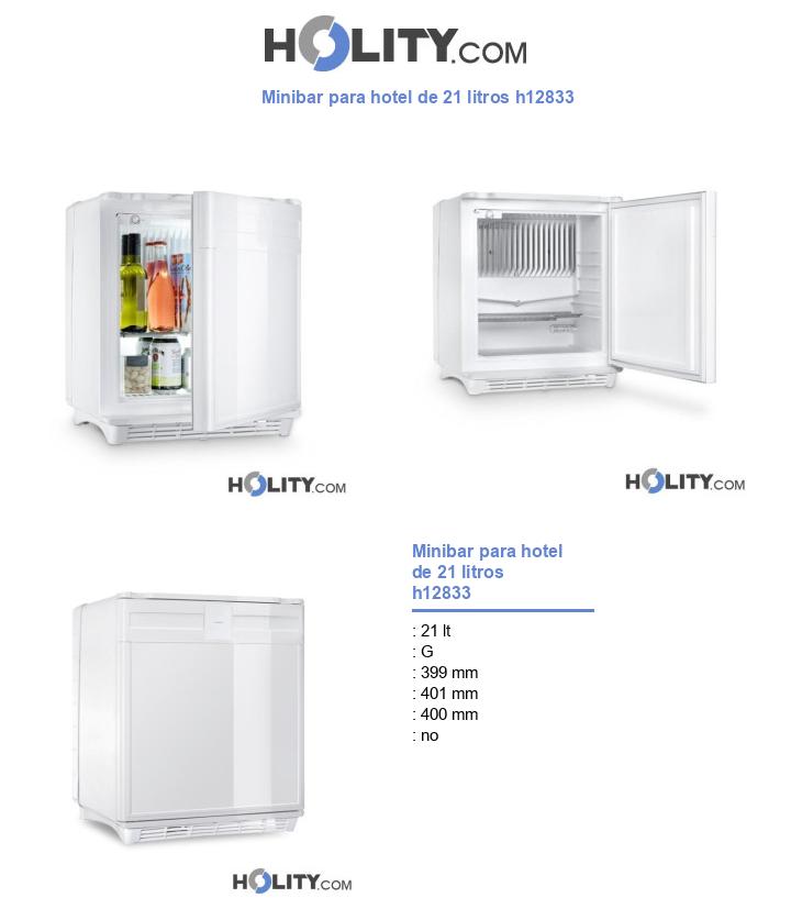 Minibar para hotel de 21 litros h12833