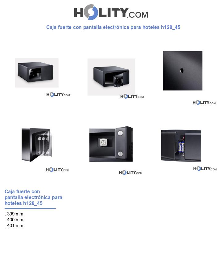 Caja fuerte con pantalla electrónica para hoteles h128_45
