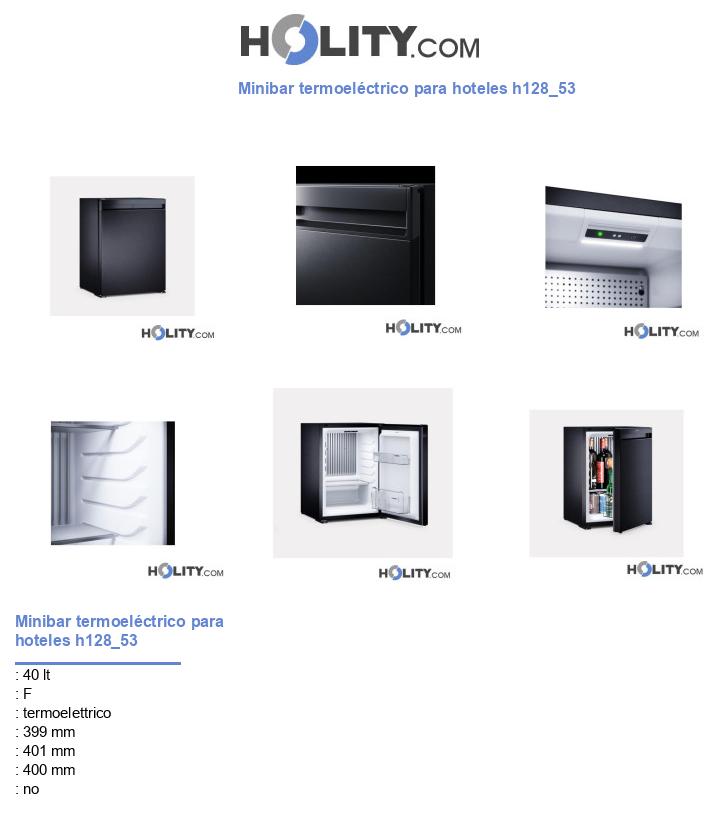 Minibar termoeléctrico para hoteles h128_53