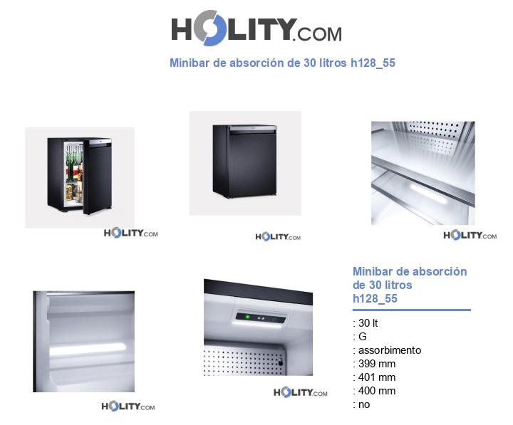 Minibar de absorción de 30 litros h128_55