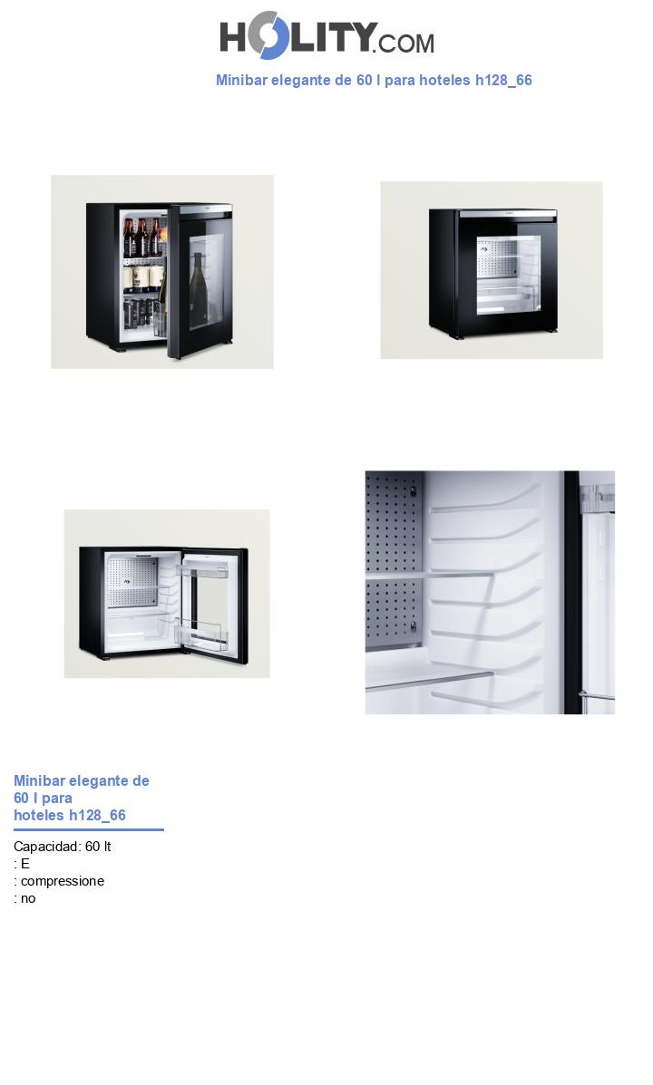 Minibar elegante de 60 l para hoteles h128_66