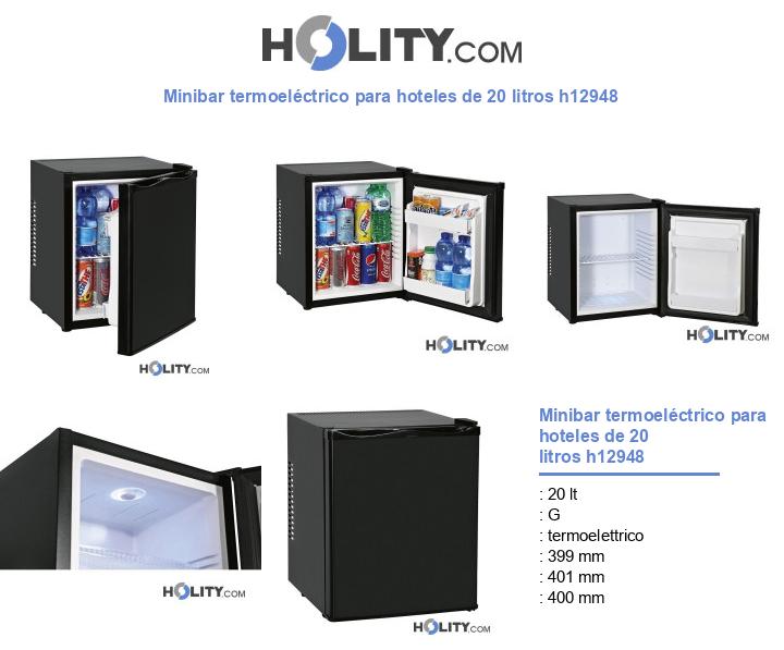 Minibar termoeléctrico para hoteles de 20 litros h12948
