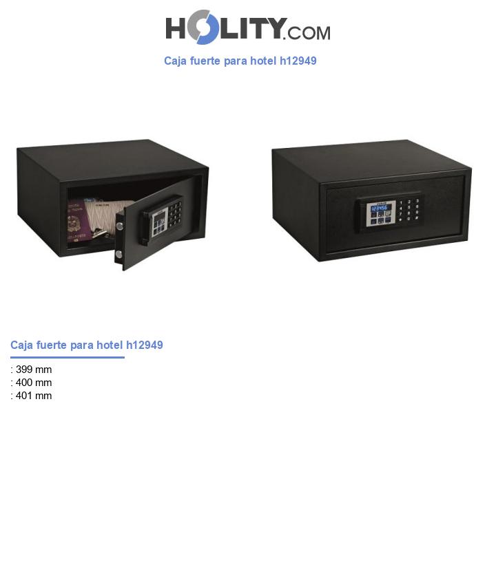 Caja fuerte para hotel h12949